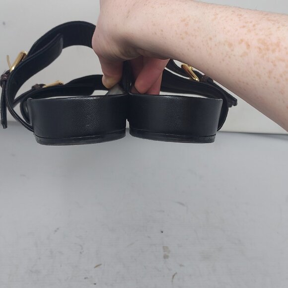 Louis Vuitton Brown Buckle Bom Dia Monogram Flat Slide Sandal - Picture 11 of 14